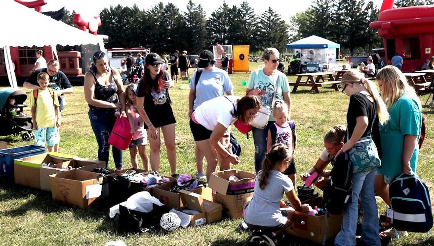 Salvation Army gives away 700 backpacks at two Family Fun Day events ...