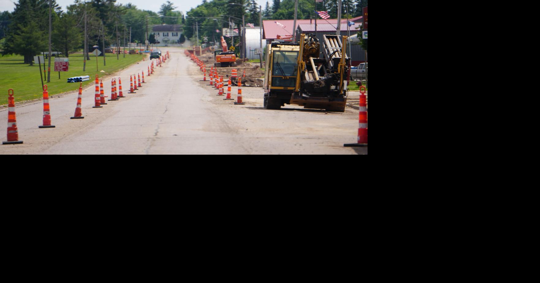 Prentice road work underway