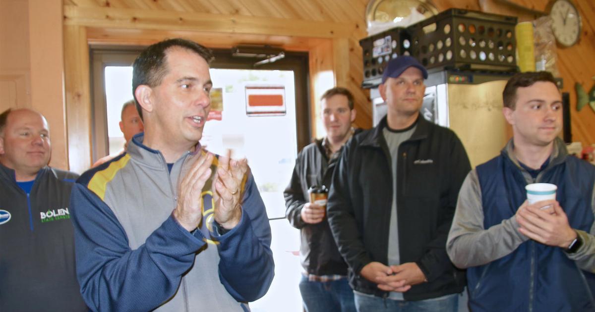 Wisconsin Governor Bus Gov. Walker's 'Working Bus Tour' stops in Ashland | Subscriber | apg-wi.com