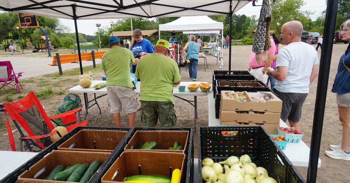 Saturday at the Farmers Market