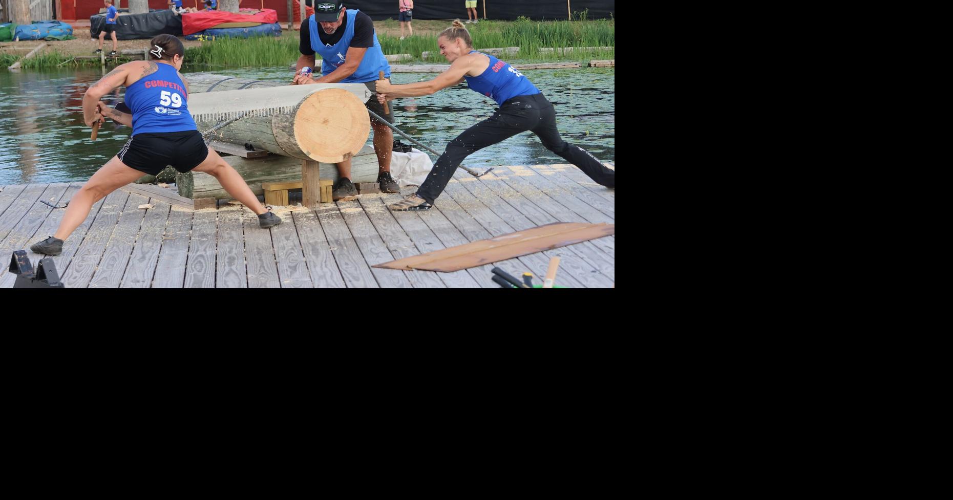 Jill and Jill sawing event