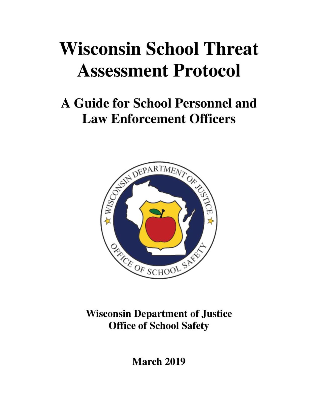 Wisconsin School Threat Assessment Protocol