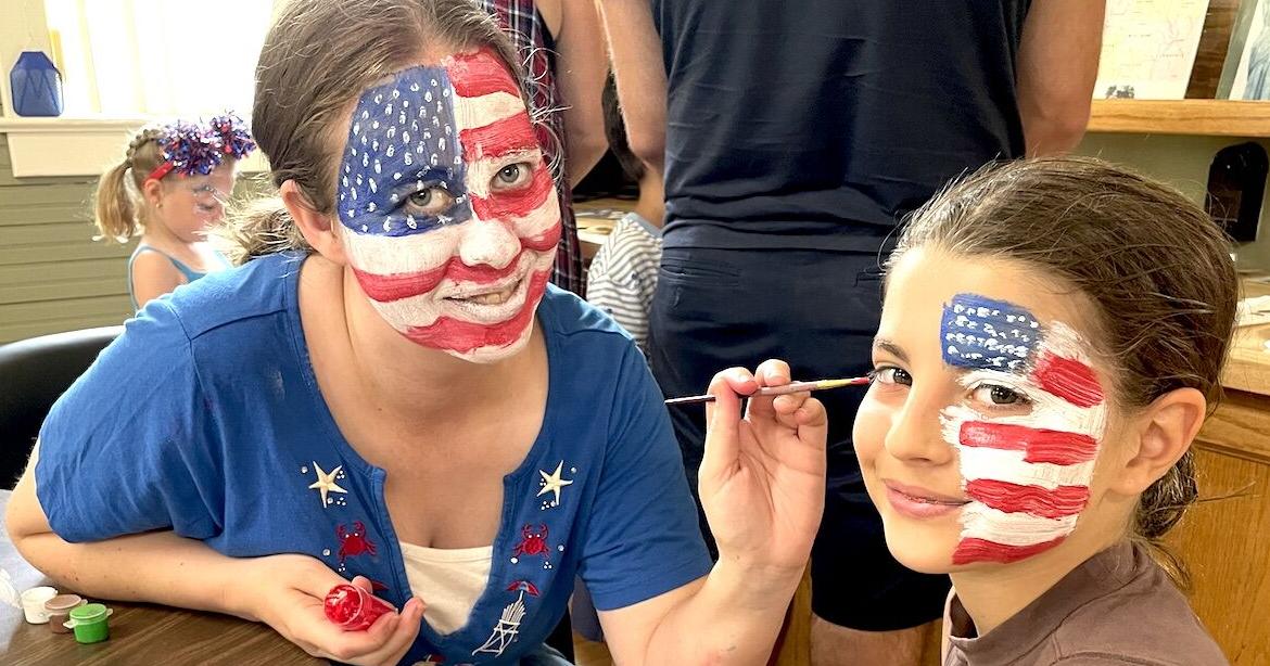 Patriotism was on their faces at Mikana