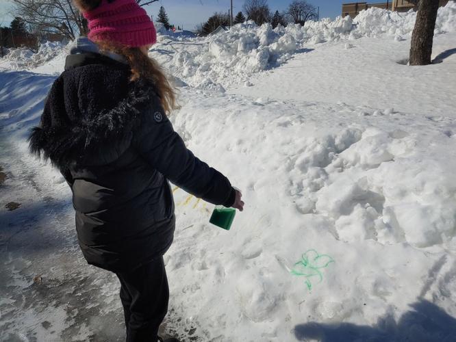 Enjoying those rare sunny winter days Outdoors