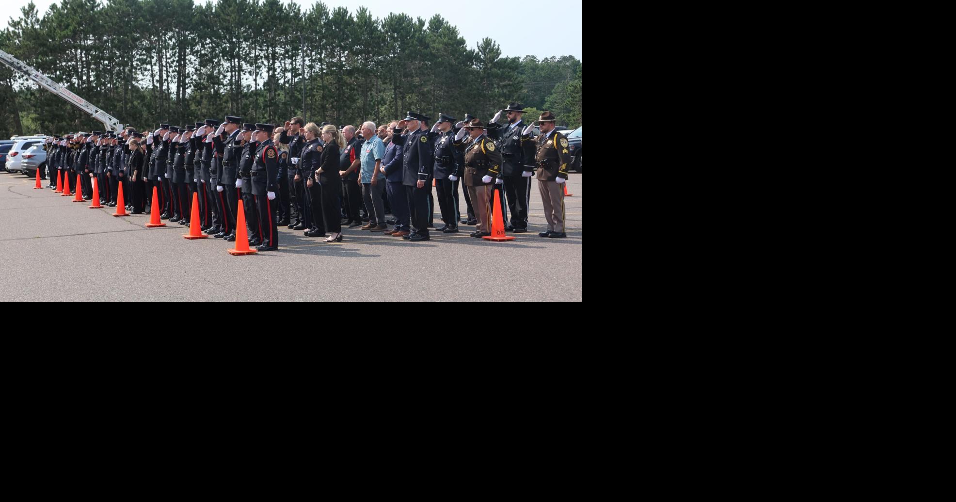 Firefighters honor Jungbluth at memorial service