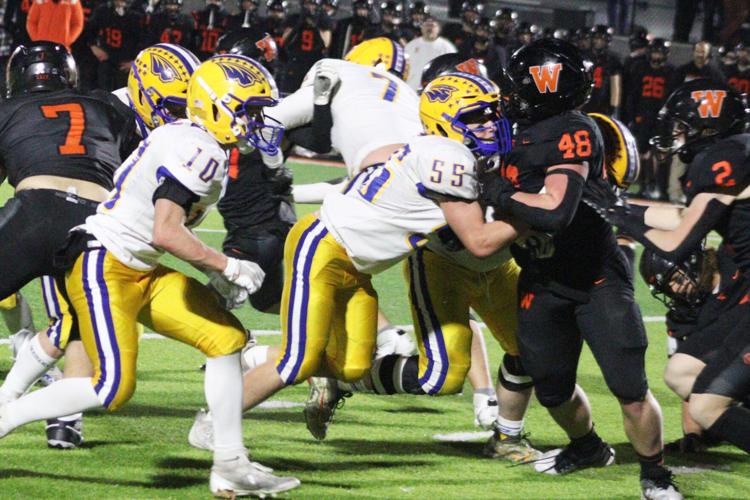 Devon Rice Football Football: Rice Lake's 4th down stop in final seconds returns Warriors ...