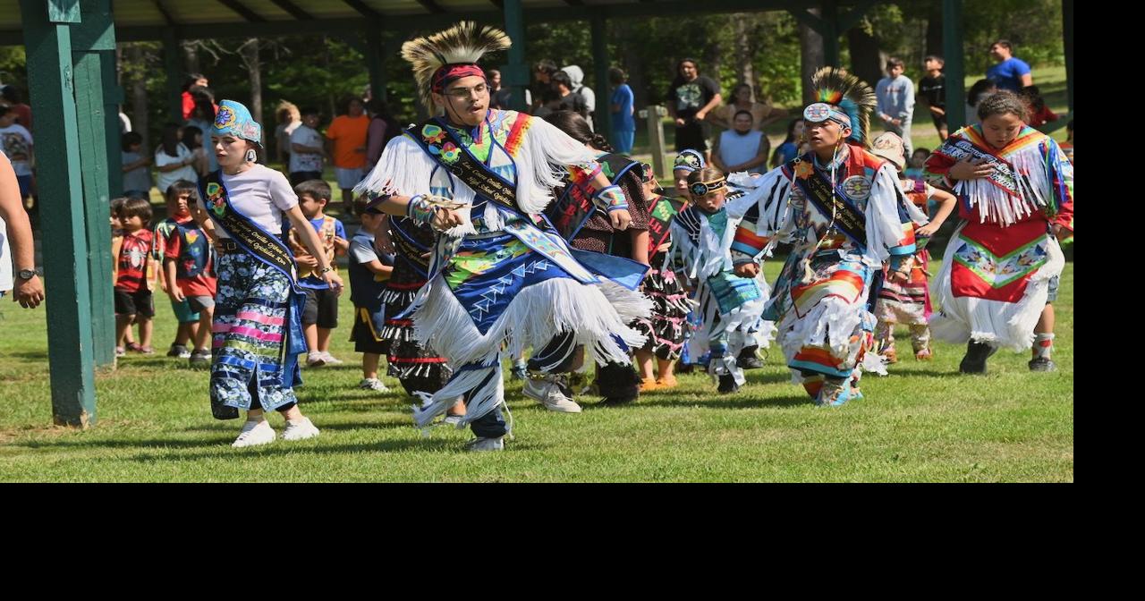LCO Ojibwe School Back Pow Wow Sawyer County Record