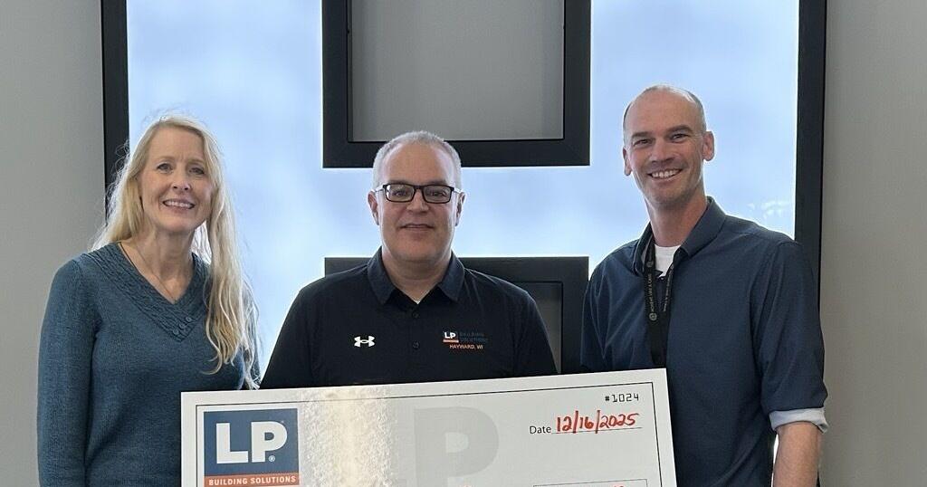 Hayward's LP Building Solutions donates over $20k to local nonprofits