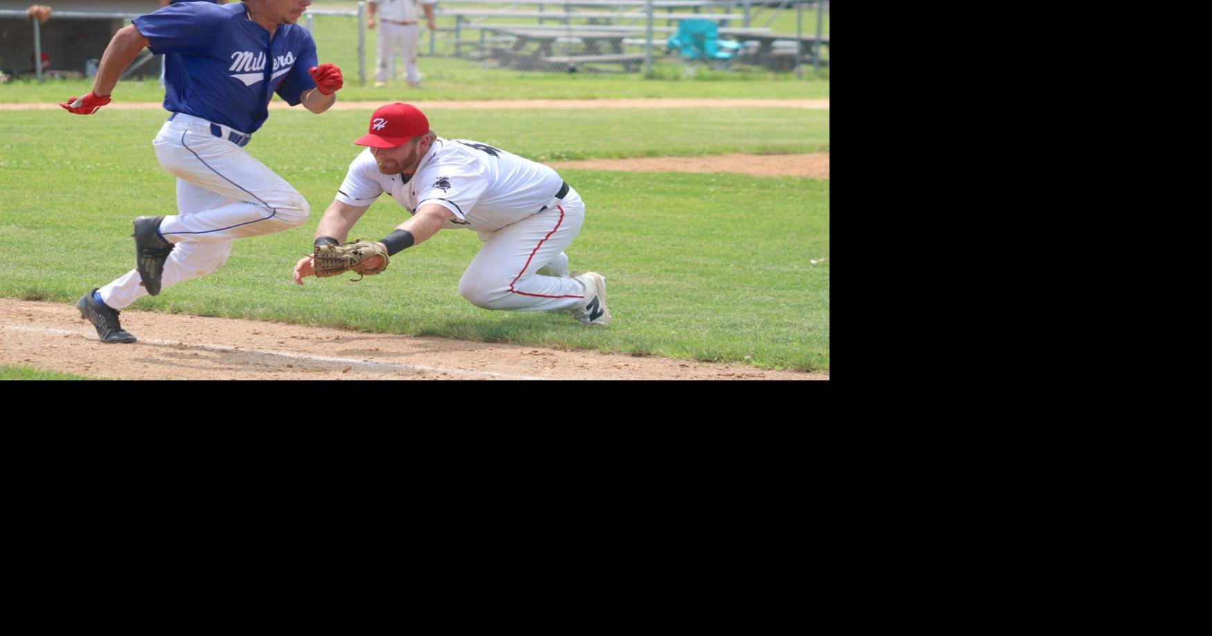 Baseball: Knights, Millers split doubleheader