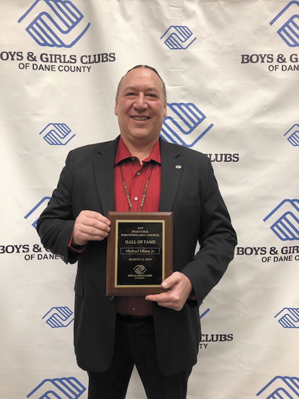 Mic Isham honored by the Boys & Girls Club