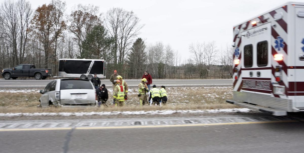 Onecar crash north of Haugen this morning Rice Lake Chronotype apg