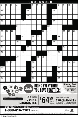 CROSSWORD PUZZLE: SCREEN-FREE PLAYTIME | Sawyer County Record ...