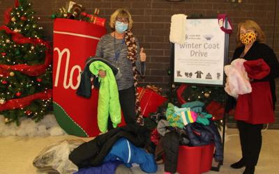 Outerwear drive warms hands, hearts