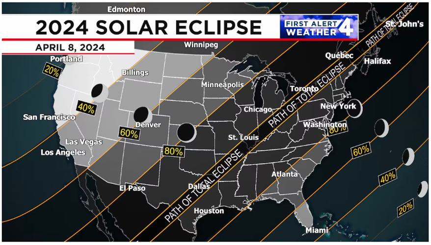 Wisconsin should have good look at April 8 solar eclipse Regional