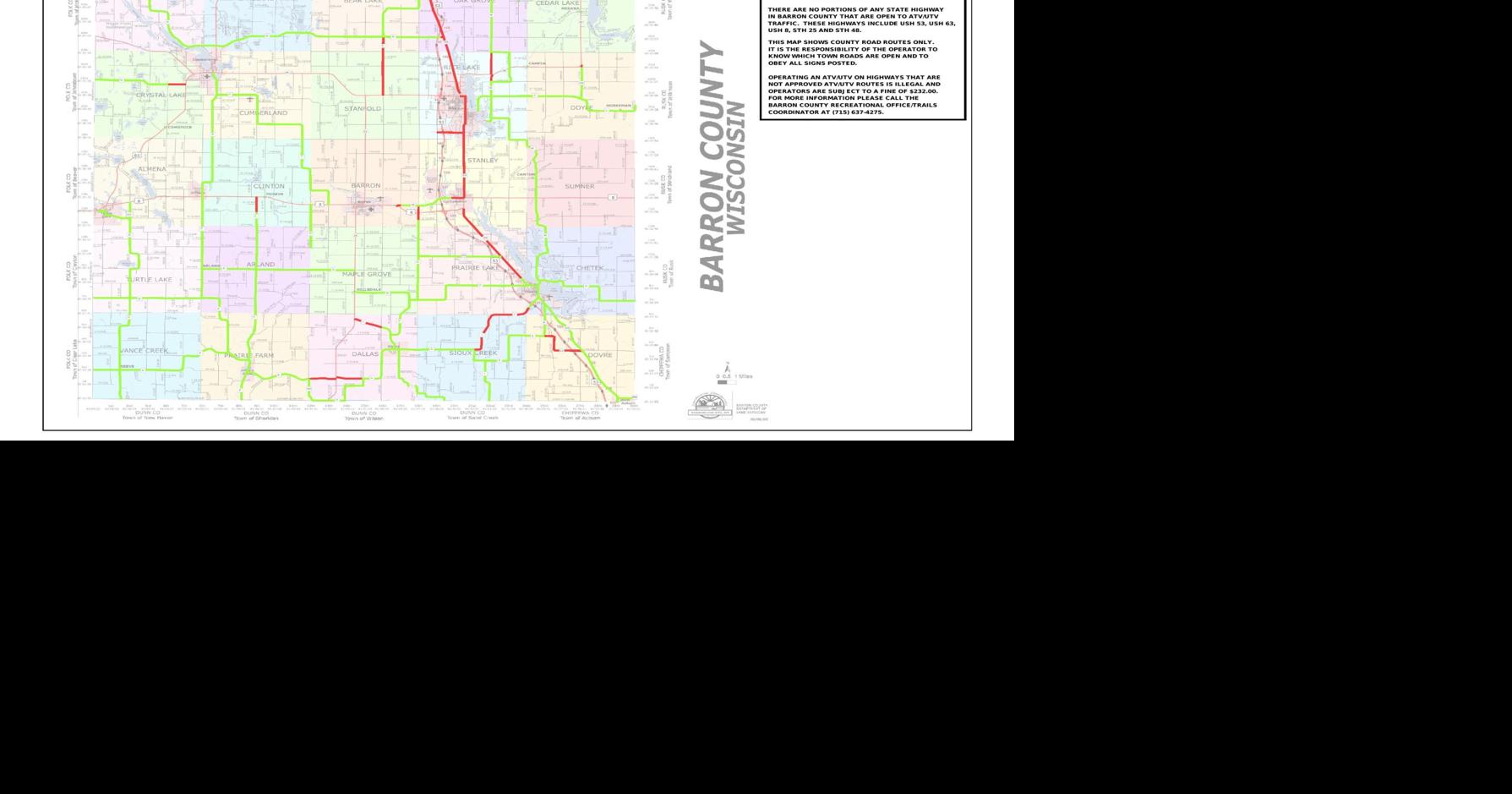 County highways open to ATVs, trails access starts next week