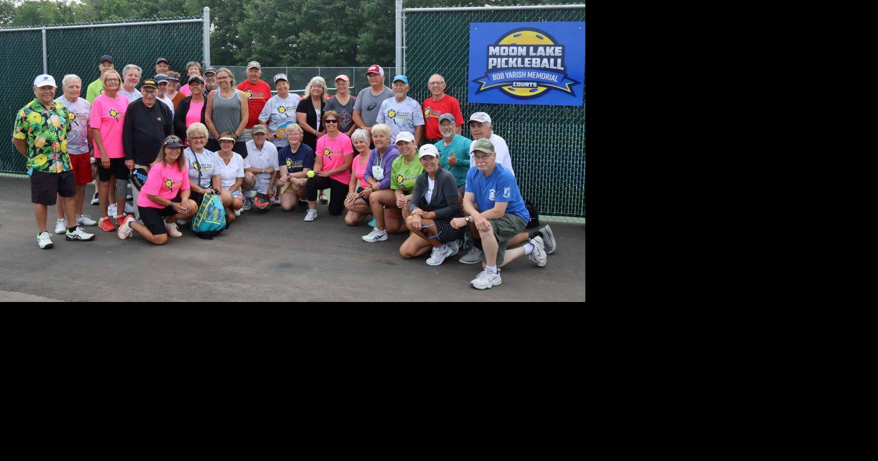 Rice Lake pickleball courts open for play at Moon Lake Park Sports