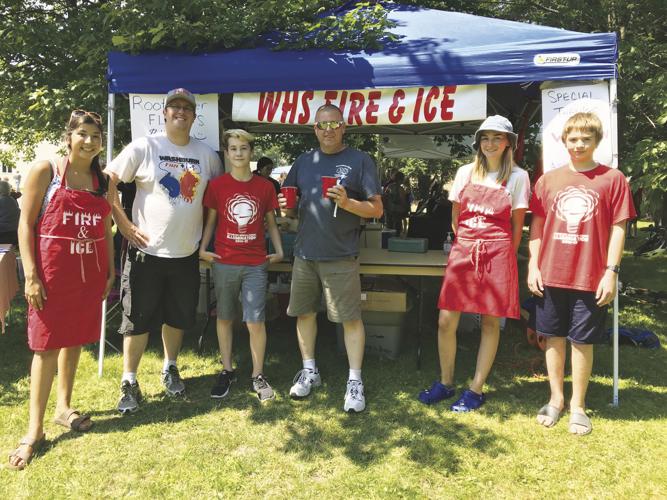 Washburn celebrates with Brownstone Summerfest Subscriber Washburn celebrates with Brownstone Summerfest Subscriber