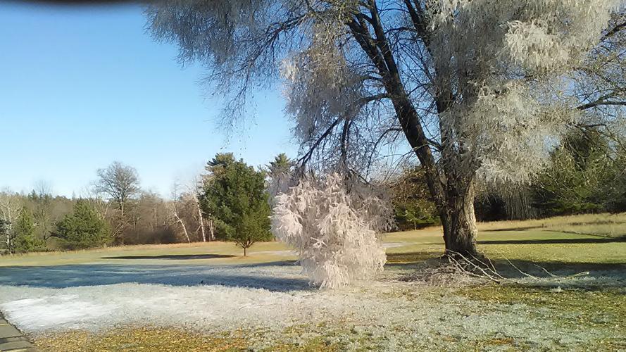 Fire department training creates wintry scene in Minong Free