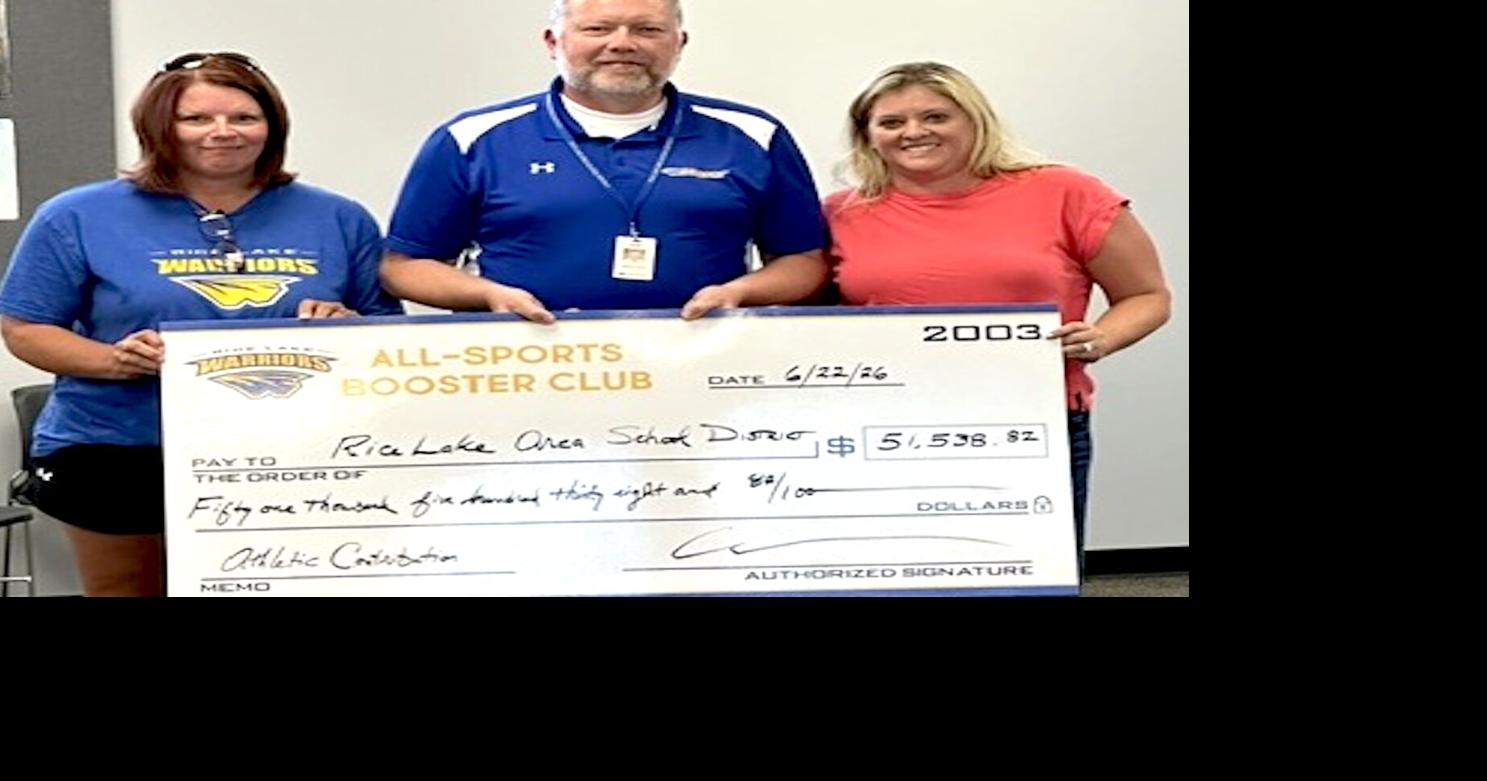 School Board sees big check, hears of new Raise Your Voice club
