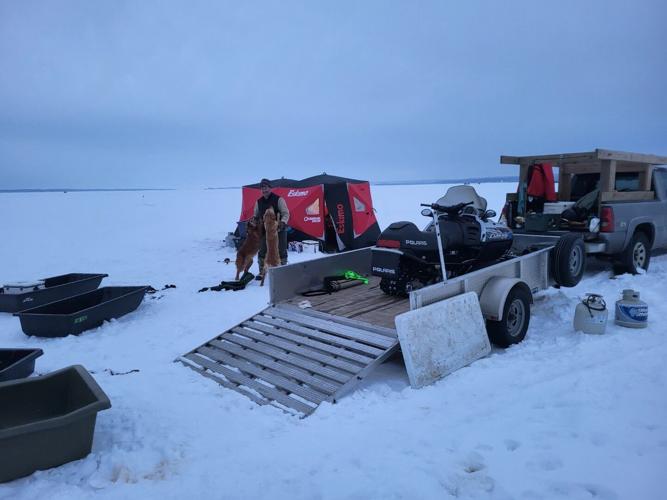 An Outdoorsman's Journal Monster walleye on Little Bay de Noc Price