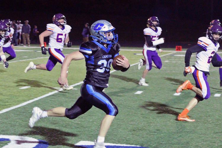 Prep football Cameron clinches 1st playoff berth in 6 years after rout