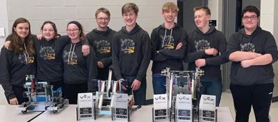 RLHS Robotics Team sweeps awards at Somerset tournament
