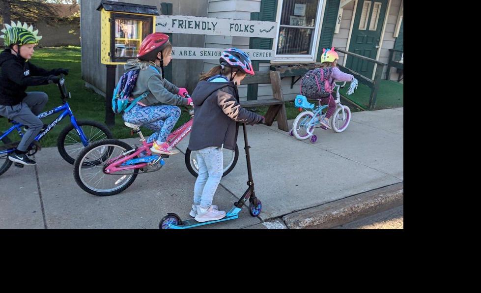 Bike to School at Haugen, Hilltop and Middle School Rice Lake