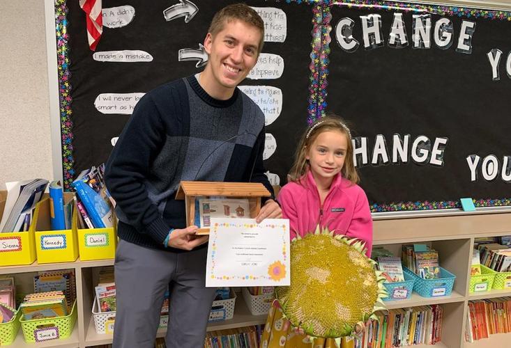 Elementary school winners announced in sunflower growing contest Rice