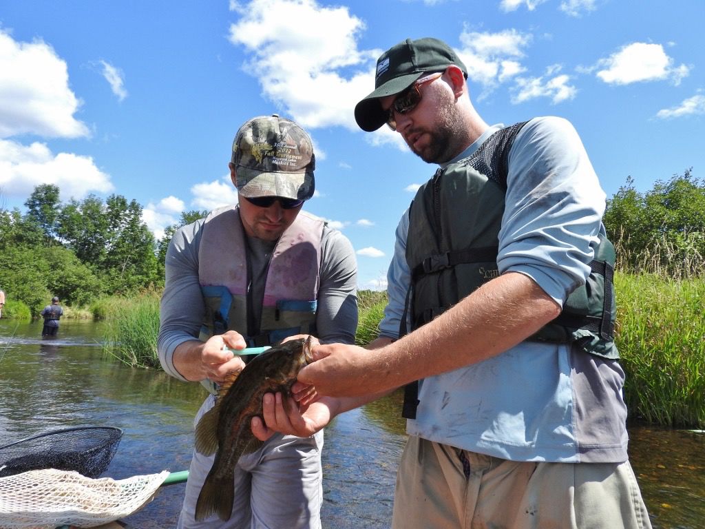 Natural Connections Enjoying a fishy day on the Couderay River Free