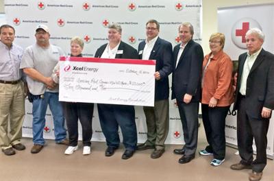 Xcel Energy Makes 10 000 Donation To Red Cross News Apg Wi Com