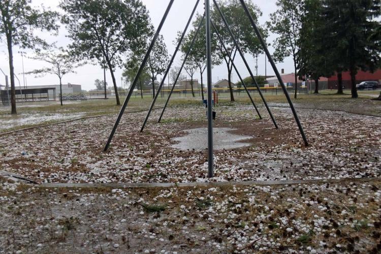 Storm strikes Rice Lake with damaging hail, winds News