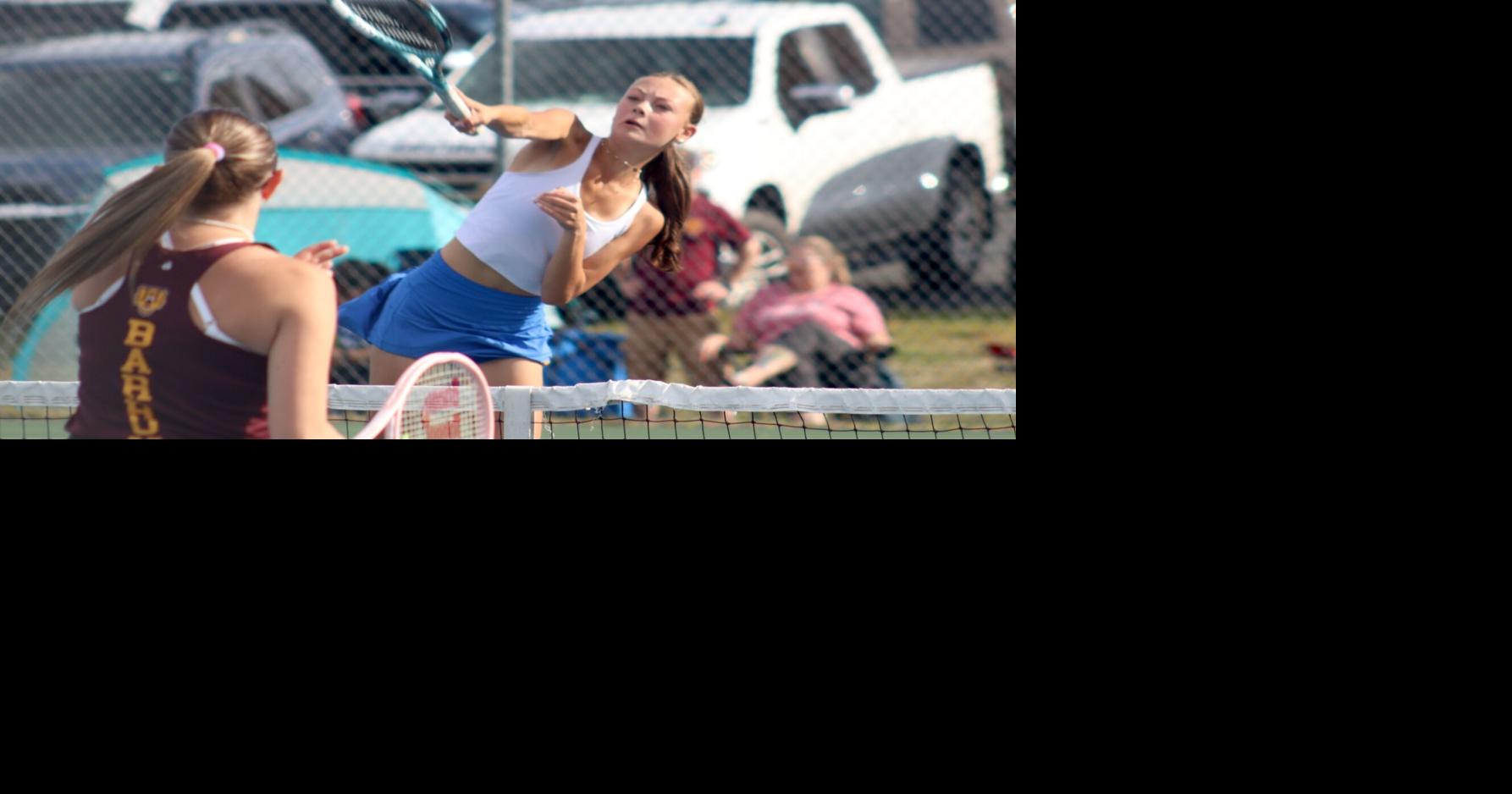 Tennis: Rice Lake wins 3rd straight in topping Barron in home opener