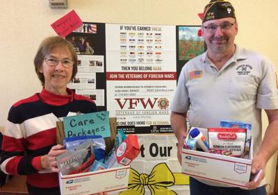 Care packages for those in military