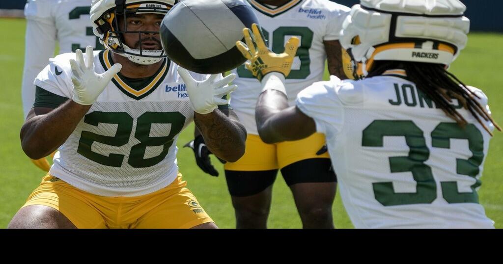 Powerful Packers Running Back AJ Dillon Becomes Strong Receiver