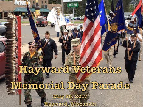 Video 2017 Veterans Hayward Memorial Day Parade Free Apg Wi Com