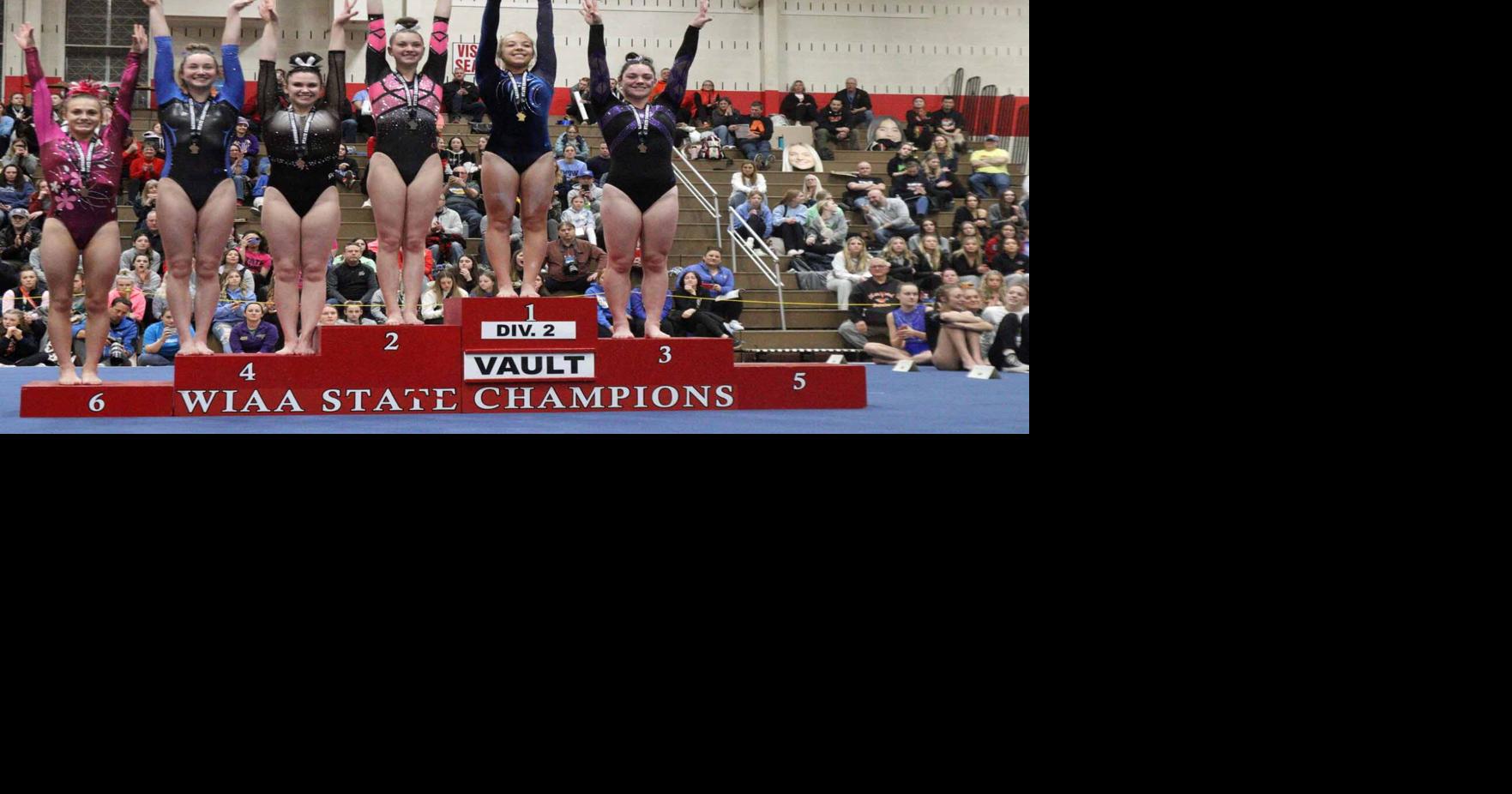 Prep gymnastics Rice Lake's Ash wins vault state title, finishes 5th
