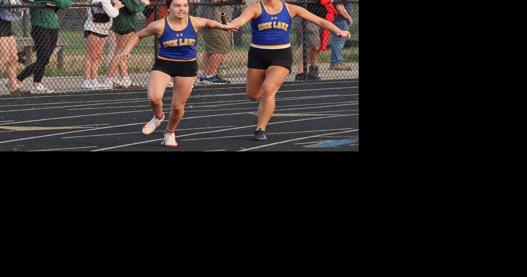 Prep track and field Rice Lake girls set 400, 800meter school