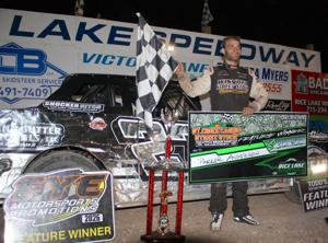 Parker Anderson wins Rice Lake Speedway's Little Dream