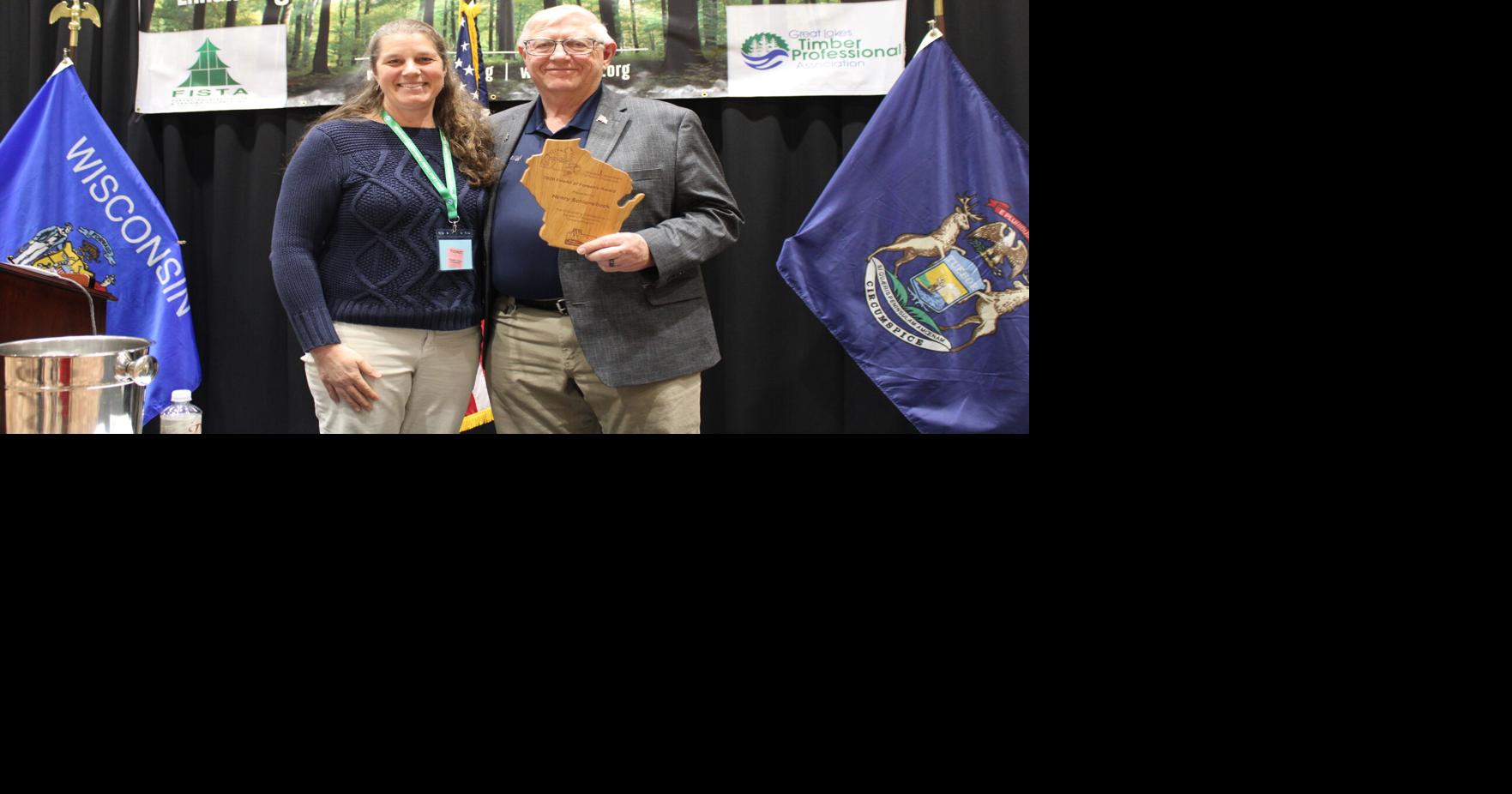 State Forester honors Schenebeck