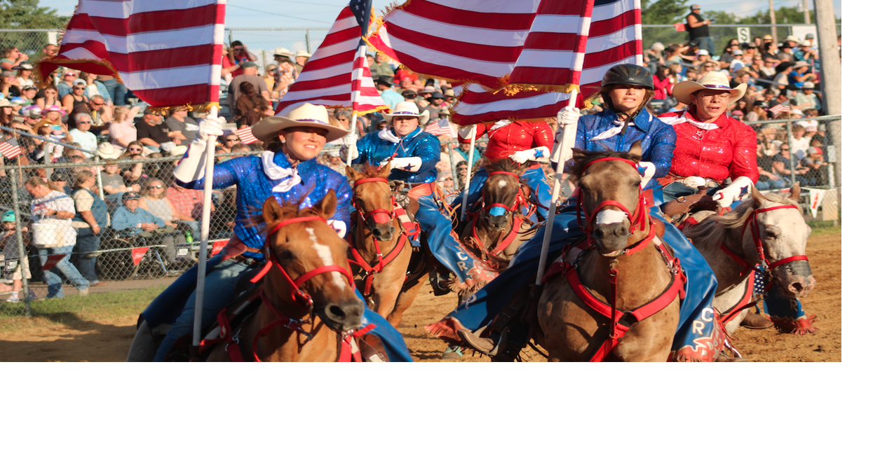 Rodeo City Riders Drill Team present red, white & blue show
