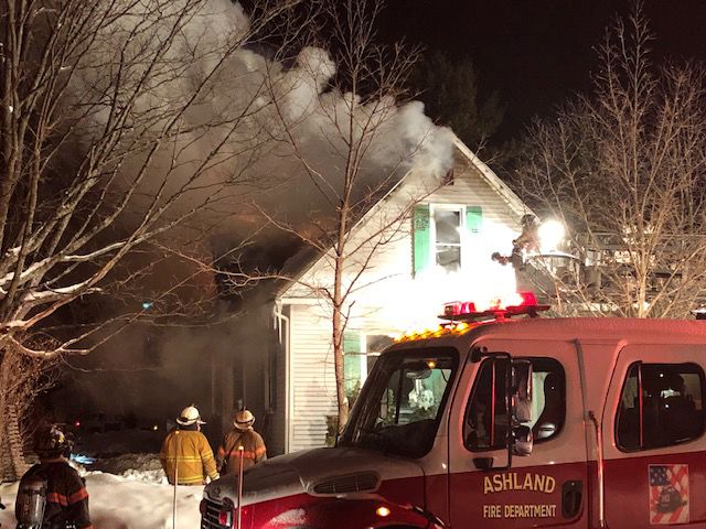 Fire destroys home on Ashland's south side | Subscriber | apg-wi.com