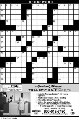 Crossword: Year in Review | Sawyer County Record | apg-wi.com