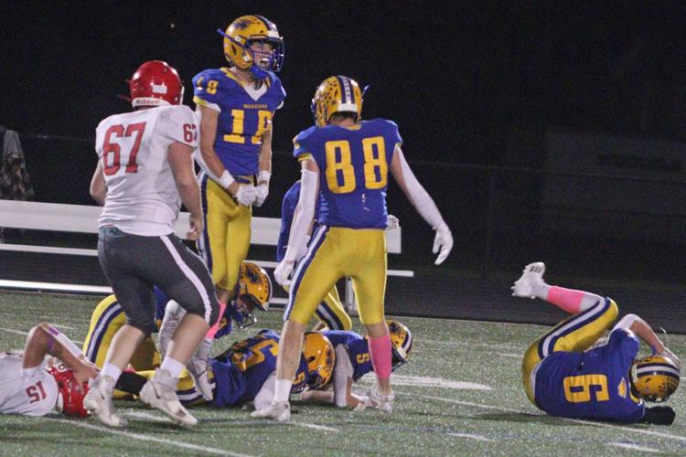 Prep football Rice Lake scores defensive touchdown in dominating