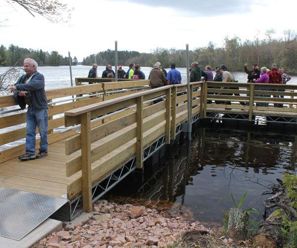 New handicapaccessible fishing pier dedicated on Big Chip Outdoors