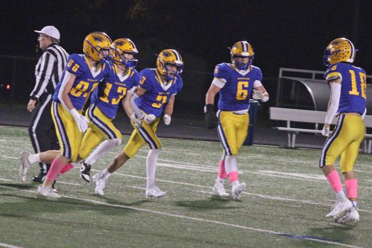 Prep football Rice Lake scores defensive touchdown in dominating