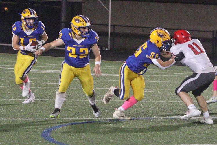 Prep football Rice Lake scores defensive touchdown in dominating