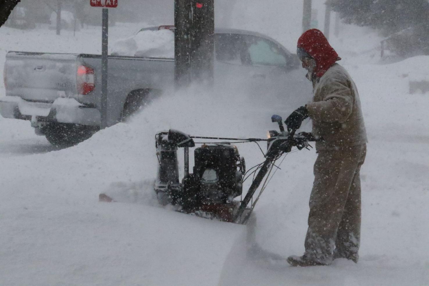 Ashland nears snowfall record Subscriber