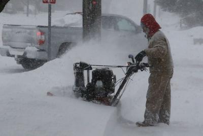 ashland nears snowfall record