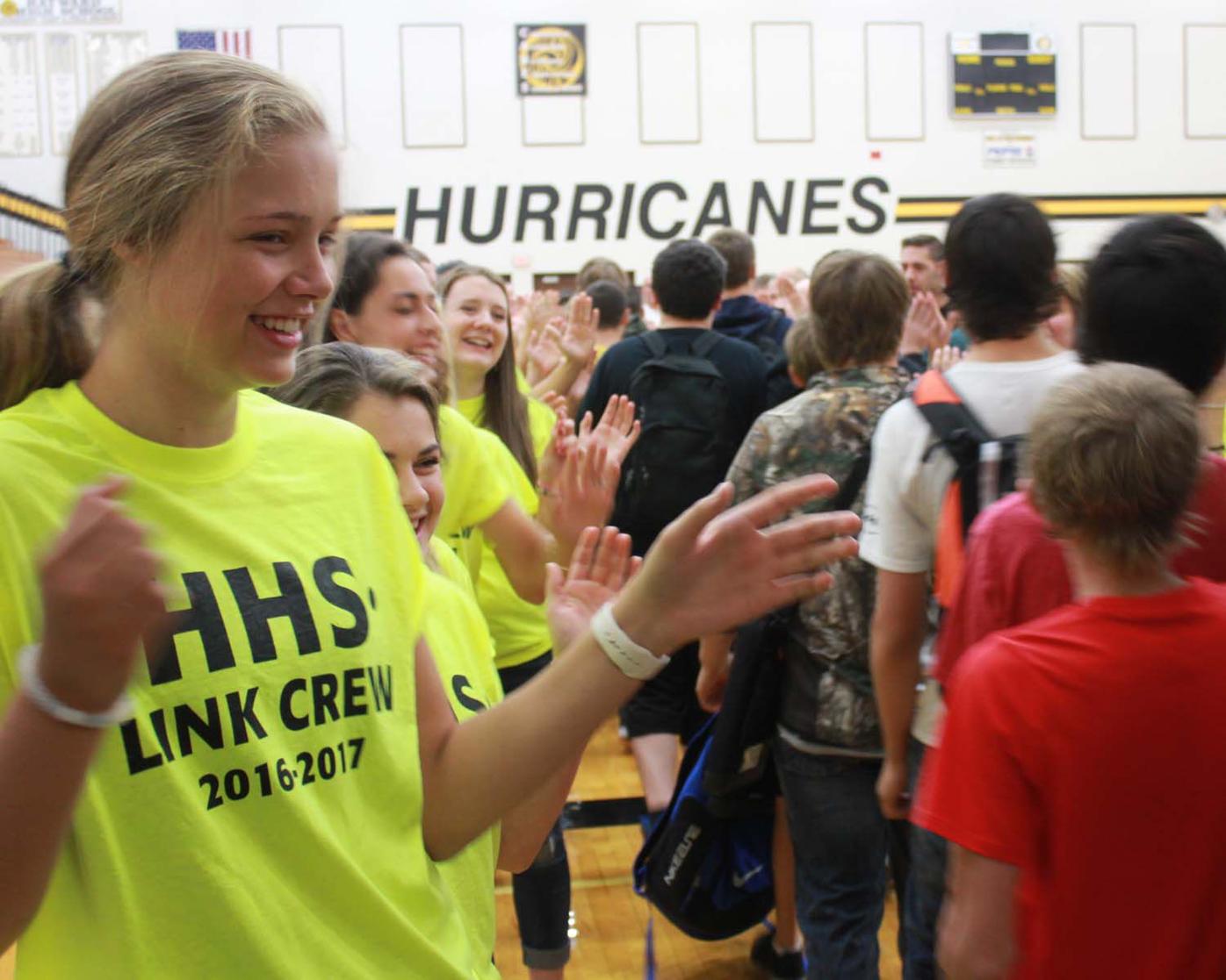 Freshmen Orientation at Hayward High School, Thursday, Sept. 1, 2016
