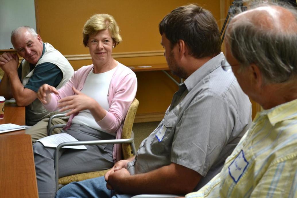 Tammy Baldwin holds listening session tour in midst of